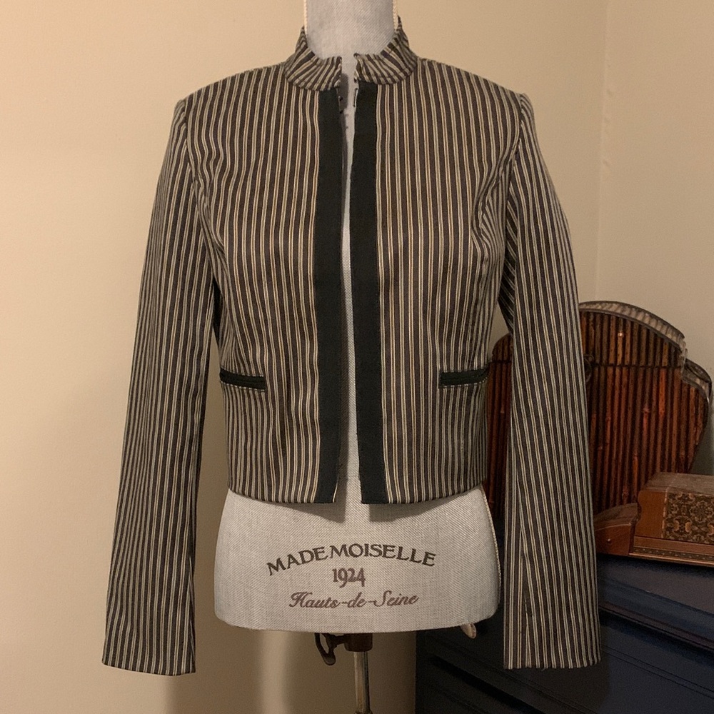 Isaac Mizrahi Women's Cropped Jacket